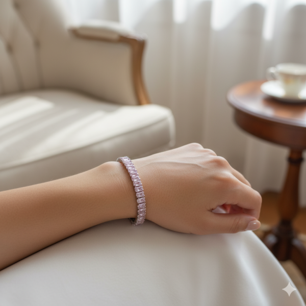 Princess Pink Dimond Bracelet