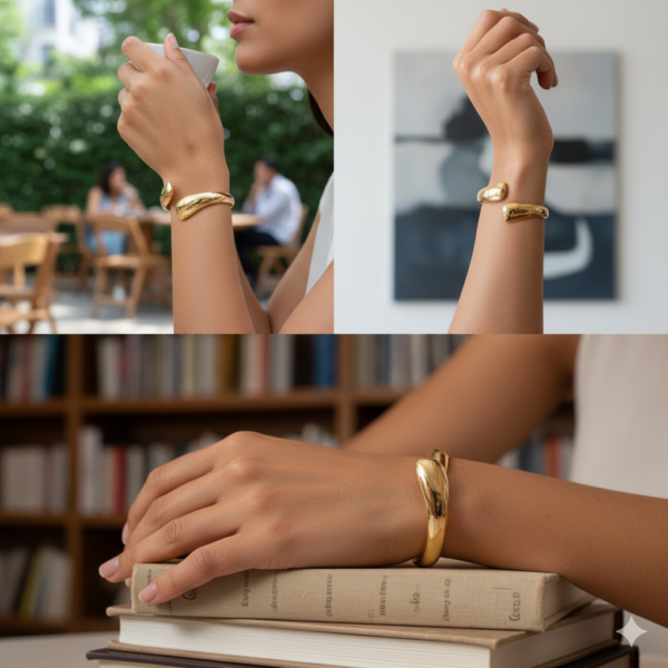 Leaf Style Hand Cuff